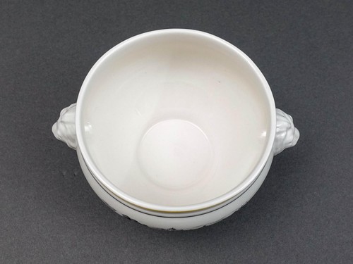 Cuenco de sopa de porcelana con mango con cabeza de león Audun Ferme Alemania Villeroy & Boch - Imagen 6 de 8