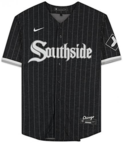 FRMD Yoan Moncada Chicago White Sox signiertes Nike City Connect Trikot mit Einsätzen - Bild 3 von 5