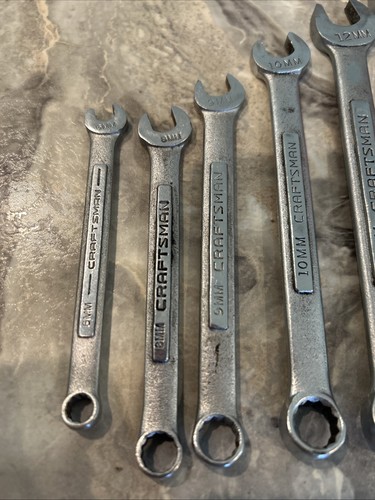 Craftsman USA Metric Combination Wrench Set 6mm 19mm 10pc - Bild 2 von 5