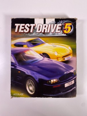 Test Drive 5 Big Box PC Game Accolade 1998 - komplett mit Handbuch - GC