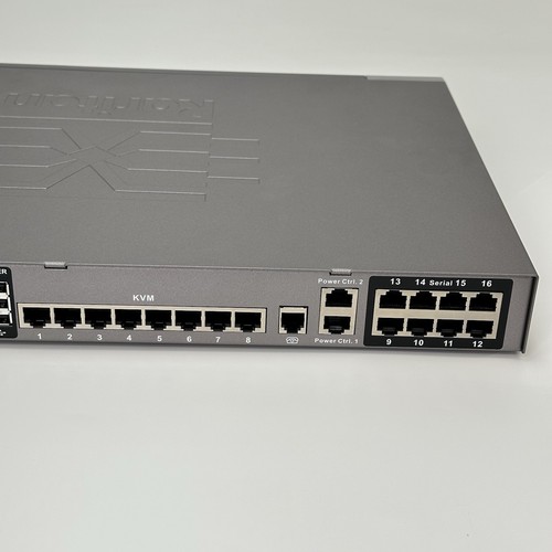 NEW Raritan Dominion KSX II DKSX2-188 – 8 KVM/IP + 8 Serial Console Switch, 1U - Picture 4 of 10