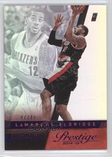 2014 Panini Prestige Bonus Shots Purple Premium 47/49 LaMarcus Aldridge #27 9o3