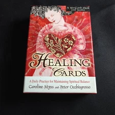 Healing Cards • 50 Card Tarot Deck & Book by Caroline Myss & Peter Occhiogrosso