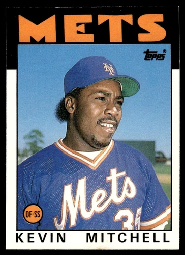 1986 Topps Traded Kevin Mitchell Rookie #74T