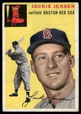 1954 Topps - Jackie Jensen #80