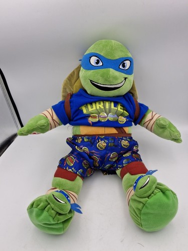 Ninja Turtles Leonardo Build A Bear Plush Pjyamas Slippers Accessories Tmnt