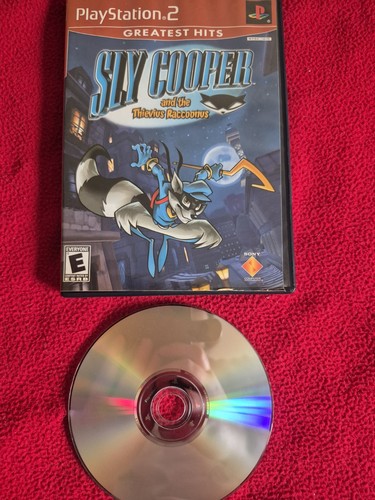 SLY COOPER RED LABEL, PS2 COMPLETE SET, NORTH AMERICAN, TESTED AND WORKING, RARE - Bild 6 von 7