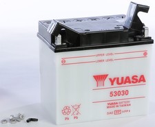 YUASA - YUAM2230B - BATTERY 53030 CONVENTIONAL