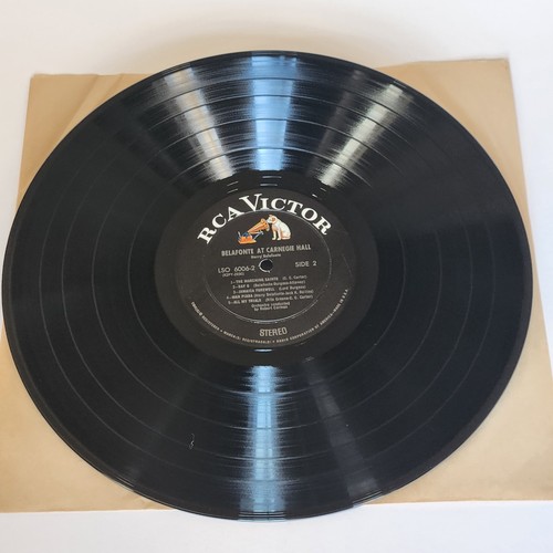 Harry Belafonte Belafonte at Carnegie Hall 2xLP LSO-6006 RCA Living Stereo 1959 - Picture 11 of 18