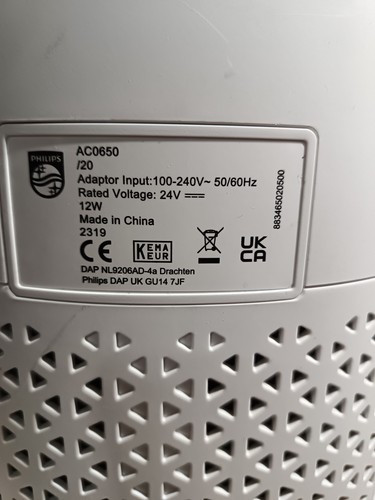 Philips Air Purifier Series 600i with HEPA filter, white (AC0650/20) - Picture 4 of 5