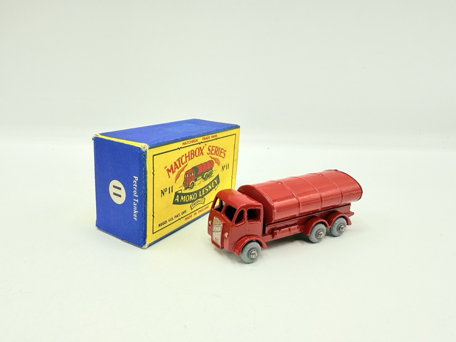 Matchbox 11b, ERF Petrol Tanker 'Esso' - Free Price