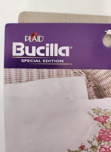 Bucilla 65192 Stamped Cross Stitch Hummingbird Pillowcases Set Of 2 Brand New - Picture 4 of 12
