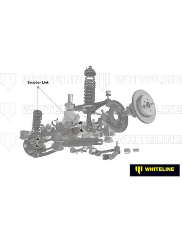 Whiteline Sway Bar Link fits Nissan Navara 2.5 D40 dCi 4WD (D40T) (KLC180-135) - Picture 4 of 12