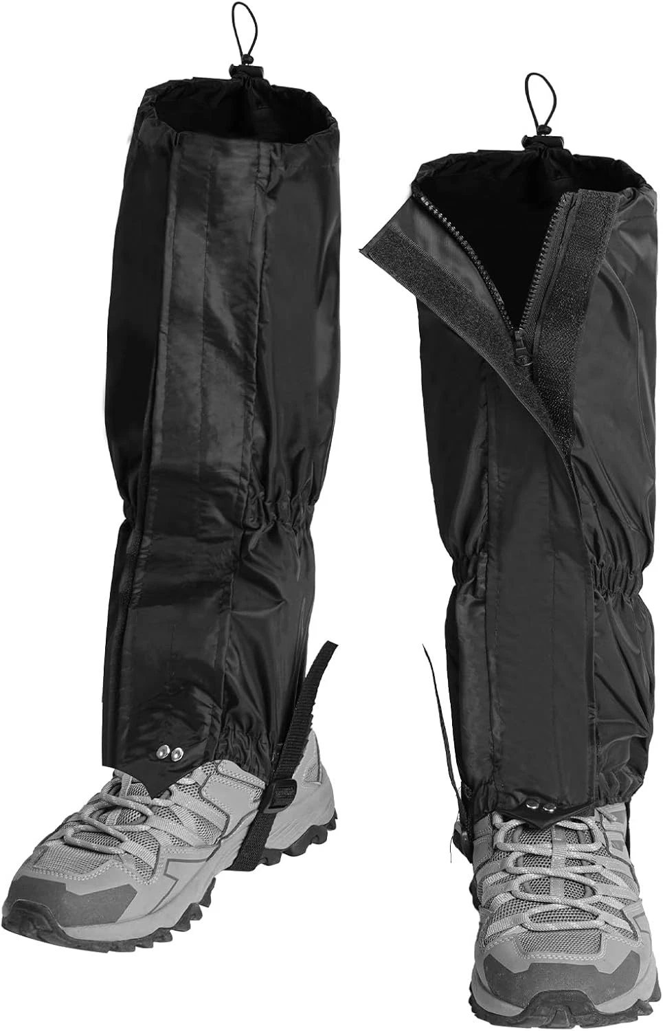 2 PCS Waterproof Gaiters for Hiking Boots