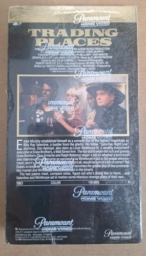 Trading Places 1986 VHS Sealed Special Collector's Series Paramount Home Video - Bild 2 von 6