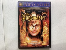 Pagemaster DVD 2002 PG MaCaulay Culkin Christopher Lloyd Family Feature