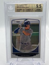 2013 Bowman Draft DP Aaron Judge Yankees RC Rookie BGS 9.5 GEM MINT