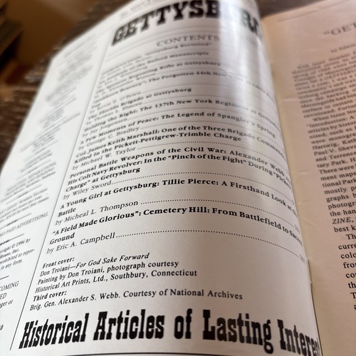 GETTYSBURG MAGAZINE Issue 15 1996 - Bild 2 von 8