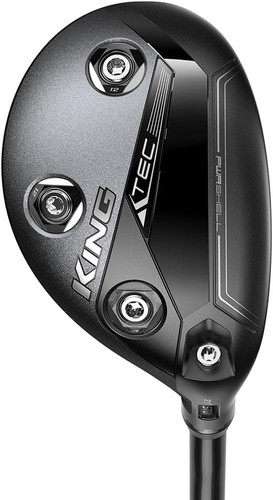 New LH Cobra King Tec Black 21 Degree 4 Hybrid Stiff W/Headcover - Picture 2 of 5