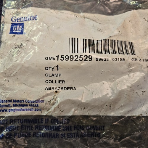 GM Exhaust Clamp PN 15992529 , Single Nut Design 3" Nominal ID NEW - Bild 4 von 4