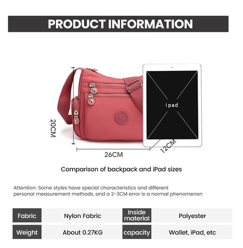 Umhängetasche Schultertasche Sporttasche Reisetasche Damentasche Crossbody Bag - Bild 3 von 36