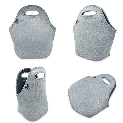 Bolsa de almuerzo de neopreno, LOVAC con aislamiento grueso - Bolsa de almuerzo duradera e impermeable - Imagen 5 de 7