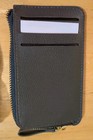 NWT Wallet Coin CC Slim Unisex Slot Holder Zipper 5.99ea Pink Gray Pewter Black  — photo 5