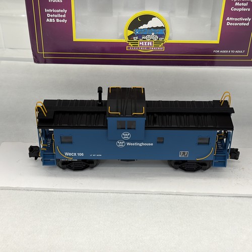 MTH Premier 20-91074 Westinghouse Extended Vision Caboose #106 O Gauge New - Picture 12 of 19