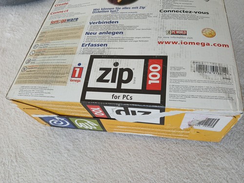 Iomega ZIP Drive Vintage Disketten Laufwerk Mod:Z100P2 100MB in OVP Inklusive... - Bild 17 von 19