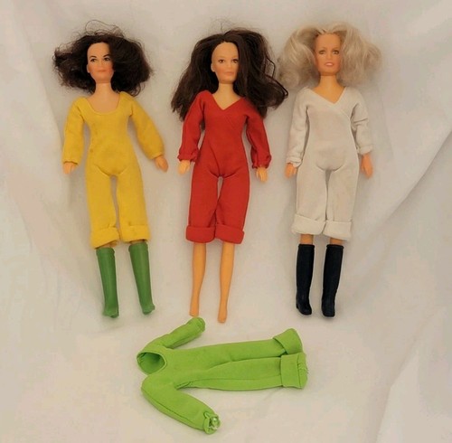 Charlies Angels 9 Zoll Puppen Kelly Jill Sabrina 1977 Rechtschreibung Goldberg TV Show  - Bild 1 von 24