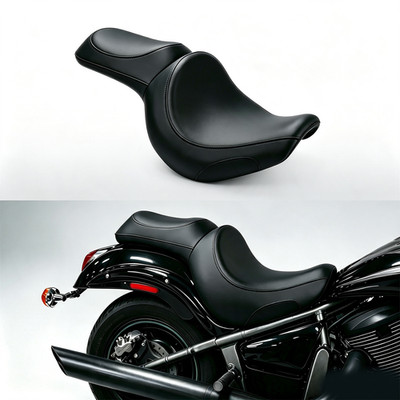 Smooth Driver Passenger Gel Seat For Kawasaki Vulcan 900 VN900C Custom 2007-2025