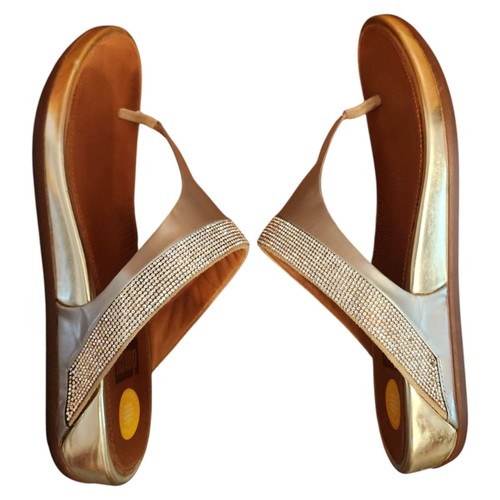 FitFlop Damen Banda Micro Crystal Zehensteg Flip Flop Größe 41 EU /10,5 US - Bild 15 von 15