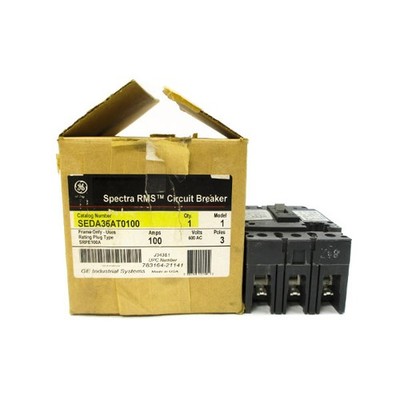 GENERAL ELECTRIC SEDA36AT0100 600VAC 100A NSMP