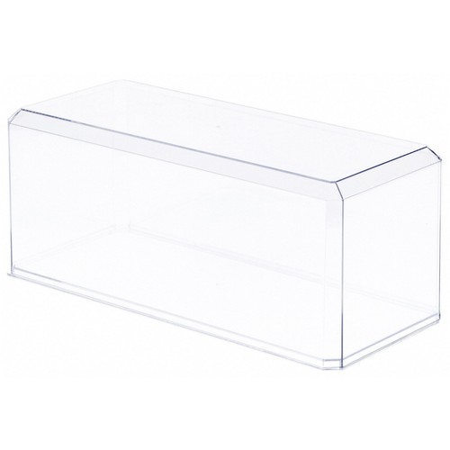 355C Clear Plastic Display Case for 1:18 Scale Cars, 13" W x 5.5" D x 5" H (M...
