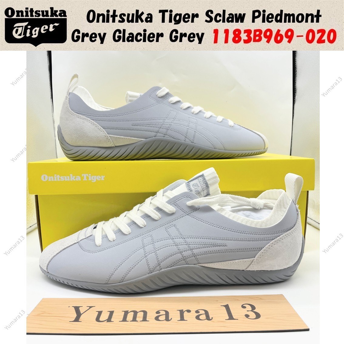 Onitsuka Tiger Sclaw Piedmont Grey Glacier Grey 1183B969-020