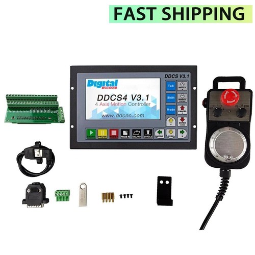 DDCSV3.1 + 3-Axis with MPG Handwheel CNC Offline Controller for Engraving ot25 - Picture 5 of 5