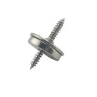 Premium Magnetic Cabinet Latch Set Strong Magnet Silver Chrome Finish 5 Sets