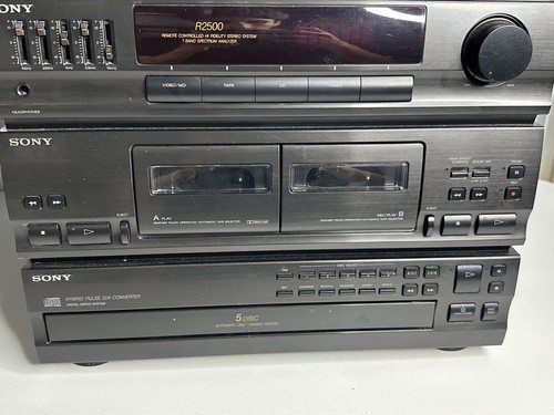 Sony Stero System R2500 5 Disc Tape HCD-251 funktioniert - Bild 6 von 17