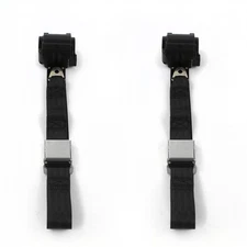 Chevy Nova 1975 - 1979 Airplane 2pt BK Retract Bucket Seat Belt Kit-2 Belts 
