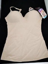 Maidenform Flexees Shapes Firm Camisole XL Cami Wirefree Cool Comfort W83070 NEW