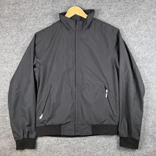 Porsche Design Drivers Selection Jacket Mens S Black Bomber Full Zip Soft Shell