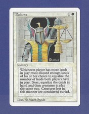 1994 Magic the Gathering - Balance - Sorcery - Revised MTG