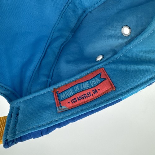 Mokuyobi Threads 5-Panel Hat Blue Adjustable Made in USA - Picture 5 of 5