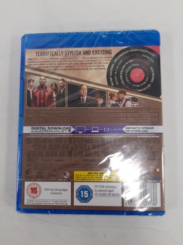 Baby Driver (Blu-ray 2017) Brand New Sealed - Picture 2 of 2