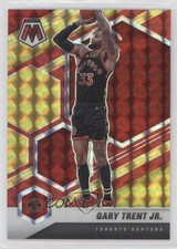 2020-21 Panini Mosaic Choice Fusion Red & Yellow Prizm /88 Gary Trent Jr #135