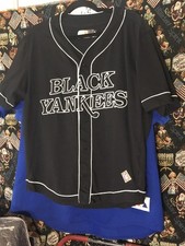 Vintage  New York Black Yankees Baseball Jersey M COTTON Negro Leagues Museum