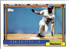 Ken Griffey Jr. 1992 Topps #50 Seattle Mariners