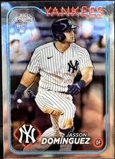 2024 Topps Chrome #89 Jasson Dominguez RC New York Yankees