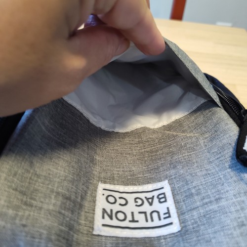 Fulton Bag Co Thermo Brotzeittasche grau - Bild 3 von 8