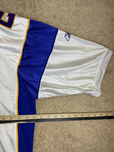 Reebok Trikot Shirt Herren 48 NFL Minnesota Vikings #28 Peterson On Field weiß - Bild 10 von 13